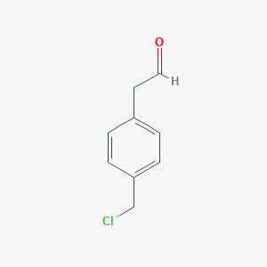 2-[4-(Chloromethyl)phenyl]acetaldehyde图片