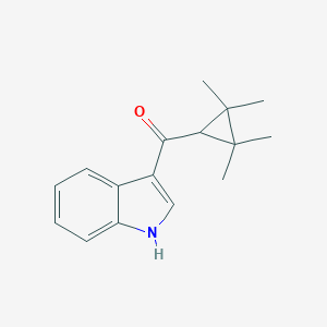 (1H-Indol-3-yl)(2,2,3,3-tetramethylcyclopropyl)methanone图片
