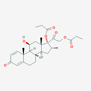 11β,17,21-Trihydroxy-16α-methylpregna-1,4-diene-3,20-dione 17,21-Dipropionate图片
