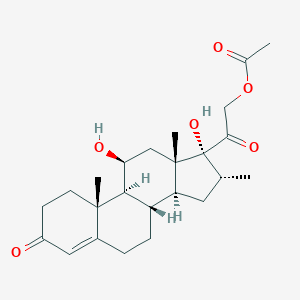 11β,17,21-Trihydroxy-16α-methyl-pregn-4-ene-3,20-dione 21-Acetate图片