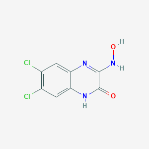 6,7-Dichloro-1,4-Dihydro-2,3-Quinoxalinedione 2-OximeͼƬ