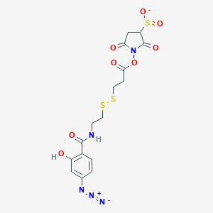 Sulfo-N-succinimidyl3-[[2-(p-azidosalicylamido)ethyl]-1,3'-dithio]propionate图片