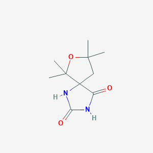 6,6,8,8-tetramethyl-7-oxa-1,3-diazaspiro[4,4]nonane-2,4-dione图片