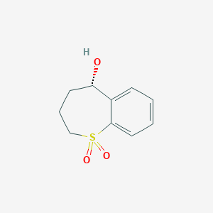 (5S)-5-hydroxy-2,3,4,5-tetrahydro-1lambda6-benzothiepine-1,1-dione图片