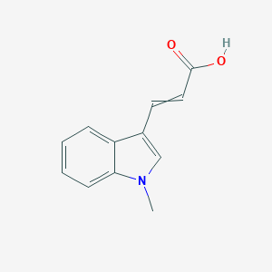 3-(1-methyl-1H-indol-3-yl)prop-2-enoic Acid图片