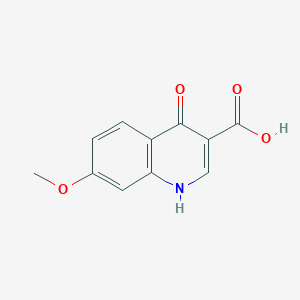 4-Hydroxy-7-methoxyquinoline-3-carboxylicacid图片