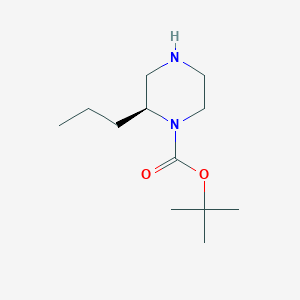 tert-butyl(2S)-2-propylpiperazine-1-carboxylate图片