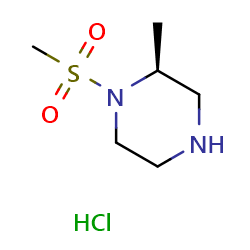(2S)-1-methanesulfonyl-2-methylpiperazinehydrochloride图片