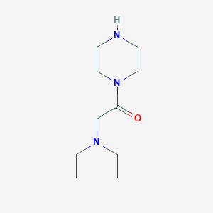 2-(diethylamino)-1-(piperazin-1-yl)ethan-1-one图片