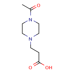 3-(4-acetylpiperazin-1-yl)propanoicacid图片