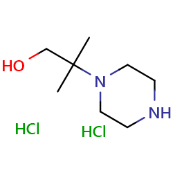 2-methyl-2-(piperazin-1-yl)propan-1-oldihydrochloride图片