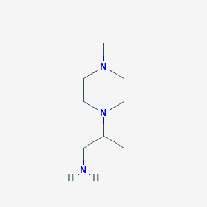 2-(4-methylpiperazin-1-yl)propan-1-amine图片