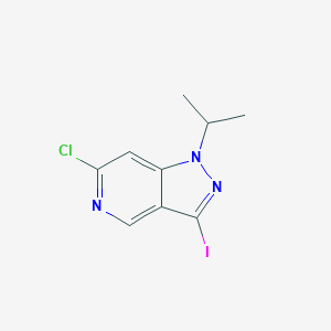 6-CHLORO-3-IODO-1-ISOPROPYL-1H-PYRAZOLO[4,3-C]PYRIDINE图片