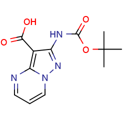 2-{[(tert-butoxy)carbonyl]amino}pyrazolo[1,5-a]pyrimidine-3-carboxylicacid图片