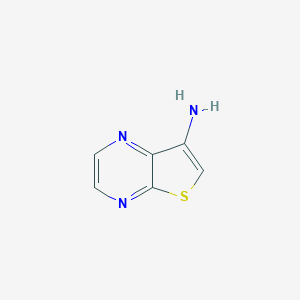 thieno[2,3-b]pyrazin-7-amine图片