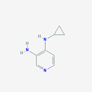 3-氨基-4-(环丙基氨基)吡啶图片