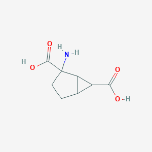 2-Aminobicyclo[3,1,0]hexane-2,6-dicarboxylic acid图片