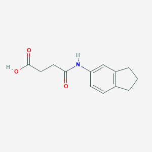 4-(2,3-Dihydro-1H-inden-5-ylamino)-4-oxobutanoic acid图片