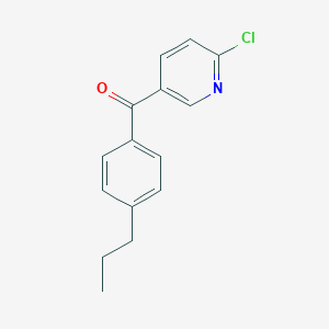 2-Chloro-5-(4-propylbenzoyl)pyridine图片