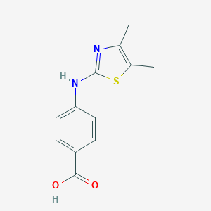 4-(4,5-Dimethylthiazol-2-ylamino)benzoic Acid图片