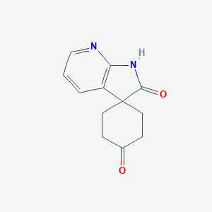 1',2'-DIHYDROSPIRO[CYCLOHEXANE-1,3'-PYRROLO[2,3-B]PYRIDINE]-2',4-DIONE图片