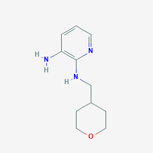 N2-(Tetrahydro-2H-pyran-4-ylmethyl)-2,3-pyridinediamine图片
