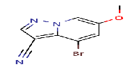 4-bromo-6-methoxypyrazolo[1,5-a]pyridine-3-carbonitrile图片