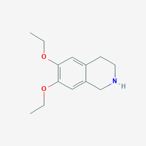 6,7-diethoxy-1,2,3,4-tetrahydroisoquinoline图片