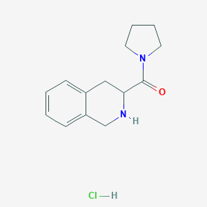 3-(pyrrolidine-1-carbonyl)-1,2,3,4-tetrahydroisoquinoline hydrochloride图片
