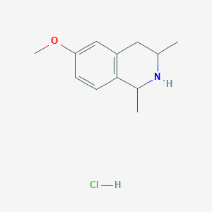 6-methoxy-1,3-dimethyl-1,2,3,4-tetrahydroisoquinoline hydrochloride图片