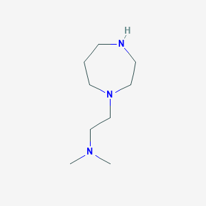 [2-(1,4-diazepan-1-yl)ethyl]dimethylamine图片