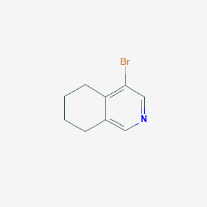 4-bromo-5,6,7,8-tetrahydroisoquinoline图片