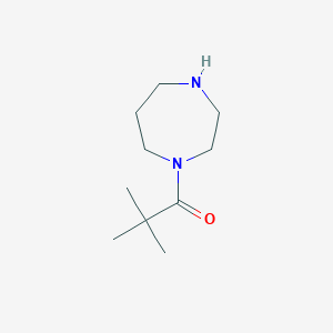 1-(1,4-diazepan-1-yl)-2,2-dimethylpropan-1-one图片