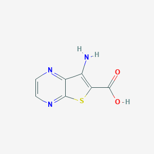 7-aminothieno[2,3-b]pyrazine-6-carboxylicacid图片