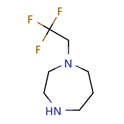 1-(2,2,2-trifluoroethyl)-1,4-diazepane图片