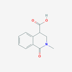 2-Methyl-1-oxo-1,2,3,4-tetrahydroisoquinoline-4-carboxylic Acid图片