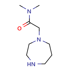2-(1,4-diazepan-1-yl)-N,N-dimethylacetamide图片