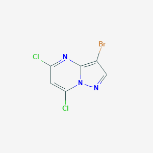 3-bromo-5,7-dichloropyrazolo[1,5-a]pyrimidine图片