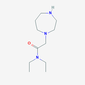 2-(1,4-diazepan-1-yl)-N,N-diethylacetamide图片