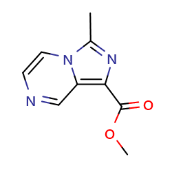 methyl3-methylimidazo[1,5-a]pyrazine-1-carboxylate图片