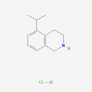 5-(propan-2-yl)-1,2,3,4-tetrahydroisoquinoline hydrochloride图片