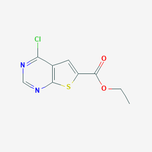 Ethyl 4-chlorothieno[2,3-d]pyrimidine-6-carboxylate图片