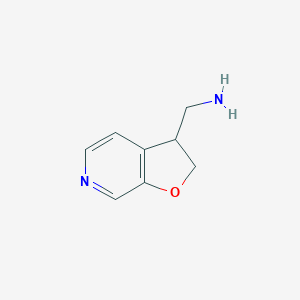 C-(2,3-Dihydro-furo[2,3-c]pyridin-3-yl)-methylamine图片