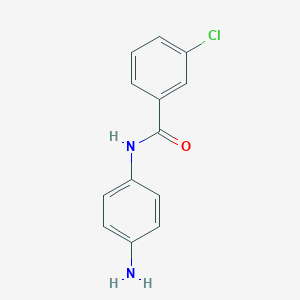 N-(4-aminophenyl)-3-chlorobenzamide图片