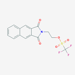 1,1,1-Trifluoromethanesulfonic Acid 2-(1,3-Dihydro-1,3-dioxo-2H-benz[f]isoindol-2-yl)ethyl Ester图片