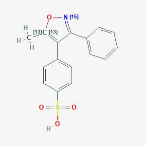 Valdecoxib Sulfonic Acid-13C2,15N图片