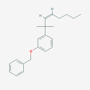 (Z)-1-(1,1-Dimethyl-2-heptenyl)-3-(benzyloxy)benzene图片