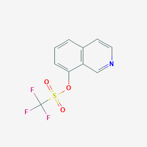 Trifluoro-methanesulfonic Acid Isoquinolin-8-yl Ester图片