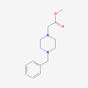 Methyl 2-(4-Benzylpiperazin-1-yl)acetate图片