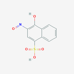 4-羟基-3-亚硝基-1-萘磺酸水合物图片